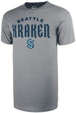Usado, Camiseta masculina de hóquei Seattle Kraken '47 marca urze cinza marca de trabalho NHL comprar usado  Enviando para Brazil