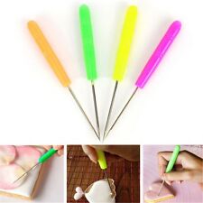 2 peças agulha de escriba de biscoito artesanato açúcar fondant forma de bolo ferramentas de decoração de glacê real comprar usado  Enviando para Brazil