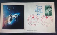 SOBRES PRIMER DIA FDC FRANCIA 1982. CRUZ ROJA. HOMENAJE A JULIO VERNE. CARADEC comprar usado  Enviando para Brazil