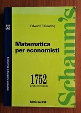 Ingegneria schaum matematica usato  Italia