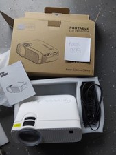 Portable led projector for sale  OLDHAM