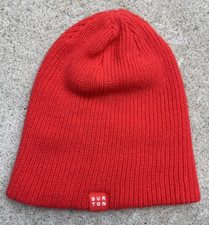 Gorro Burton vermelho sólido tamanho único esqui snowboard inverno streetwear triturado ao ar livre comprar usado  Enviando para Brazil