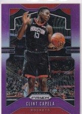 2019-20 Panini Prizm NBA Basketball N. 110 Clint Capela Viola 30/75 comprar usado  Enviando para Brazil