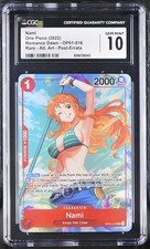 One Piece Nami Alt Art OP01-016 Romance Dawn CGC 10 comprar usado  Enviando para Brazil