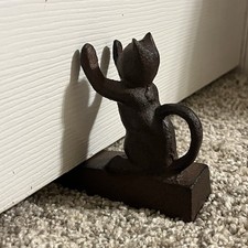 Standing cat doorstop for sale  Easton