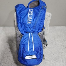 Mochila de caminhada CamelBak Rogue pacote de hidratação 70 oz azul cinza comprar usado  Enviando para Brazil