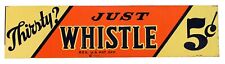 1939 whistle soda for sale  Wisconsin Dells