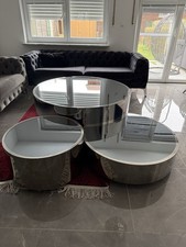 Dreiteiliges designer couchtis gebraucht kaufen Dreiteiliges designer couchtis gebraucht kaufen  Schrobenhausen