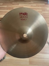 Paiste cymbal 2002 for sale  LIVERPOOL