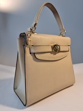 Goldpfeil leder handtasche gebraucht kaufen  München