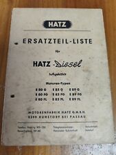 Hatz e80g e85g gebraucht kaufen  Spraitbach