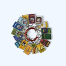 Usado, Lote de 18 chaveiros destaques Top Secret Adventures lote com anel espião comprar usado  Enviando para Brazil