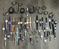 Lote de relógios não testados para peças, reparos, revenda ou desgaste 65 vintage moderno, usado comprar usado  Enviando para Brazil