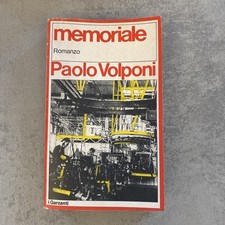 Paolo volponi memoriale usato  Milano