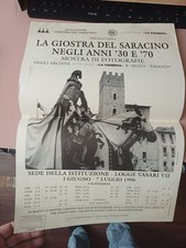 Locandina giostra del usato  Arezzo