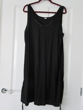 Black sleeveless beach for sale  CHARD