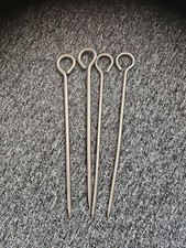 Meat skewers stainless for sale  SHREWSBURY
