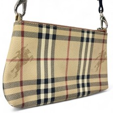 Bolsa de ombro BURBERRY Nova Check couro PVC comprar usado  Enviando para Brazil