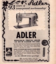 Adler sewing machine for sale  Lascassas