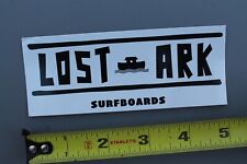 Adesivo vintage Lost Ark pranchas de surf preto branco longboard barco logotipo V54A comprar usado  Enviando para Brazil