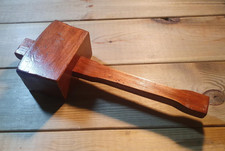 Vintage wooden mallet for sale  SWANSEA