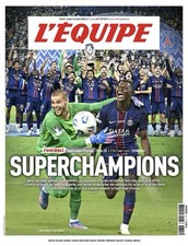 Journal equipe psg d'occasion  Dax