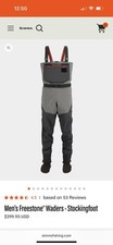Simms men freestone for sale  Springfield