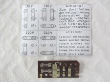 Spannungswähler einheit grund gebraucht kaufen  Gensingen