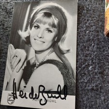 Autogrammkarte heidi brühl gebraucht kaufen  Duisburg