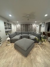 chaise linen sofa sectional for sale chaise linen sofa sectional for sale San Antonio