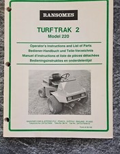 Ransomes turftrak model d'occasion  Expédié en Belgium
