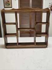Prateleira de madeira vintage para pendurar na parede comprar usado  Enviando para Brazil