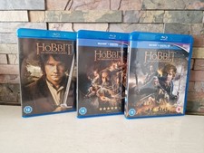 Hobbit trilogy blu for sale  RUSHDEN