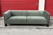 Upholstered sofa olive for sale  Galloway