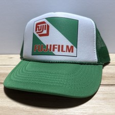 Chapéu de Filme Fuji Vintage Cameraman Anos 80 Chapéu Caminhoneiro Não Usado Snapback Ajuste Verde comprar usado Chapéu de Filme Fuji Vintage Cameraman Anos 80 Chapéu Caminhoneiro Não Usado Snapback Ajuste Verde comprar usado  Enviando para Brazil