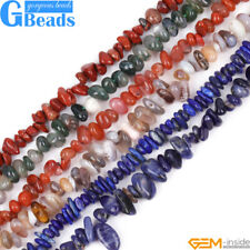 4-6x7-10mm pedras sortidas forma livre chips pepita contas para fazer joias 15" GB comprar usado  Enviando para Brazil
