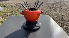 Cast iron fondue for sale  LUTTERWORTH