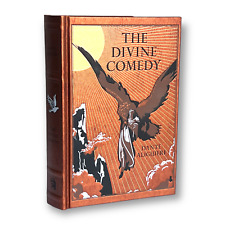 THE DIVINE COMEDY Dante Alighieri Illustrated Gift Leather Bound HARDCOVER BOOK comprar usado  Enviando para Brazil