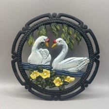 Cast iron swan for sale  TIDWORTH