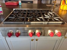 Wolf range top for sale  Hanover