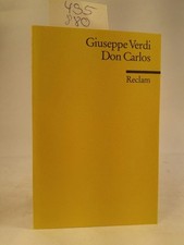 Don carlos giuseppe gebraucht kaufen  Lübeck