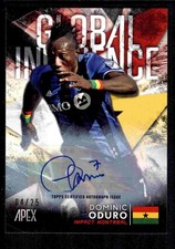 2016 Topps Apex MLS Global Infulence automático 4/25! Dominic Oduro Montreal Impact, usado comprar usado 2016 Topps Apex MLS Global Infulence automático 4/25! Dominic Oduro Montreal Impact, usado comprar usado  Enviando para Brazil