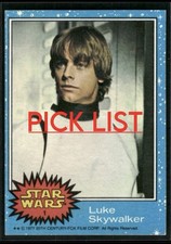 Używany, 1977 Topps Star Wars -- You Pick na sprzedaż  Wysyłka do Poland