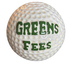 Greens fees ceramic for sale  Reynoldsville
