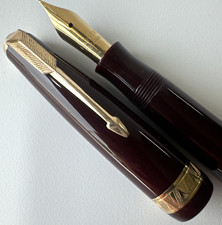 VINTAGE PARKER 51 VACUMATIC MAJOR 18kt. Caneta tinteiro nova na caixa feita na frança restaurada comprar usado  Enviando para Brazil