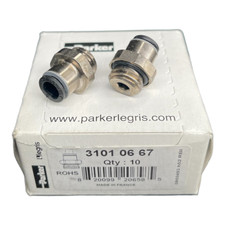 10x Parker Legris 3101 06 67 Tubo Conector Rosca Manguera Conexión comprar usado  Enviando para Brazil