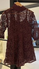 Zara playsuit burgundy for sale  WOODFORD GREEN
