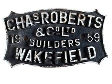 Railway sign chas for sale  DONCASTER