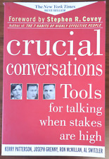 Signed crucial conversations for sale  Wichita