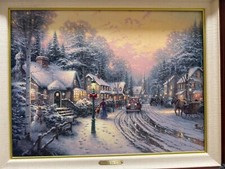 Thomas kinkade canvas for sale  Huntington Beach